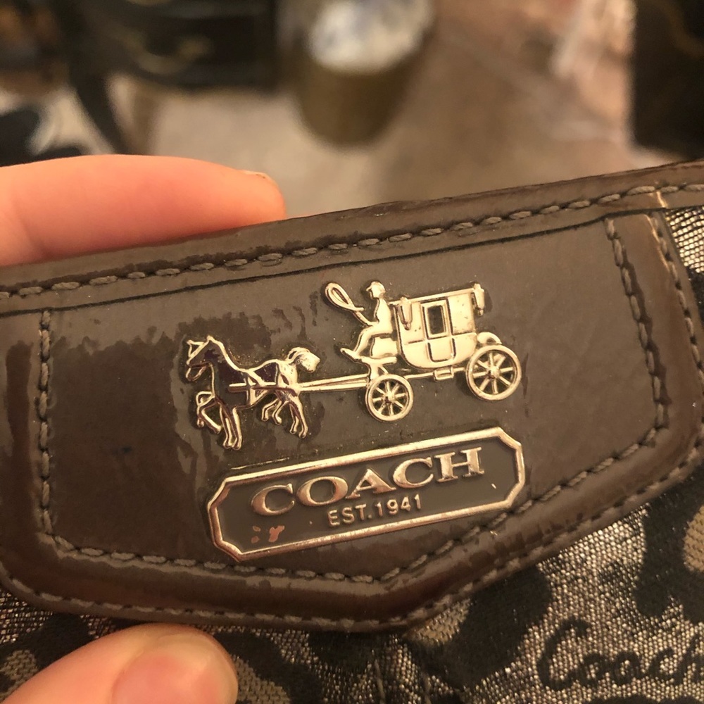 Coach Metallic Wallet - Picture 3 of 5